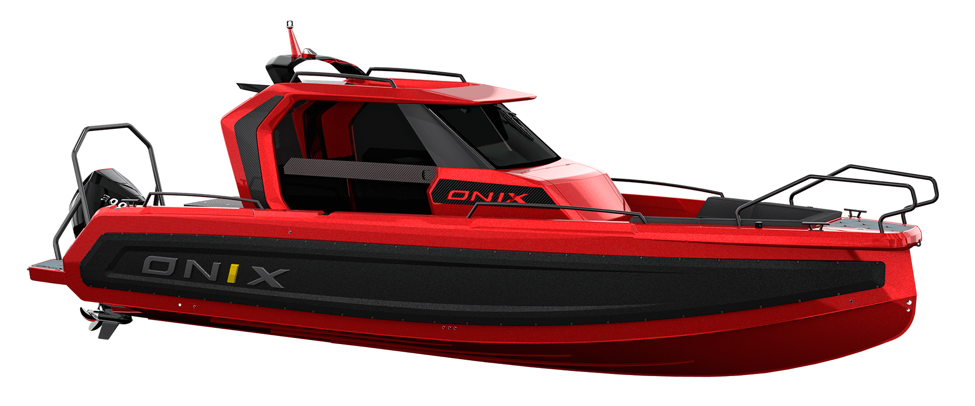 Конфгуратор для модели ONIX 850 CROSS CABIN Цвет корпуса - Красный