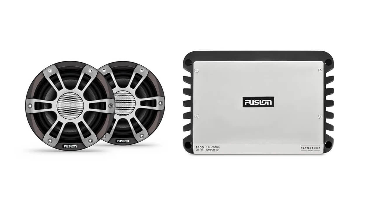 Конфгуратор для модели ONIX 850 CROSS CABIN Аудио - Колонки с усилителем Fusion